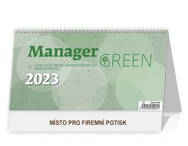  Manager Green - stoln kalend