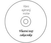 Potisk CD - text + firemn logo